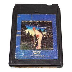 Elton Johns Greatest Hits Volume II 8 Track Tape MCAT-3027 MCA Records